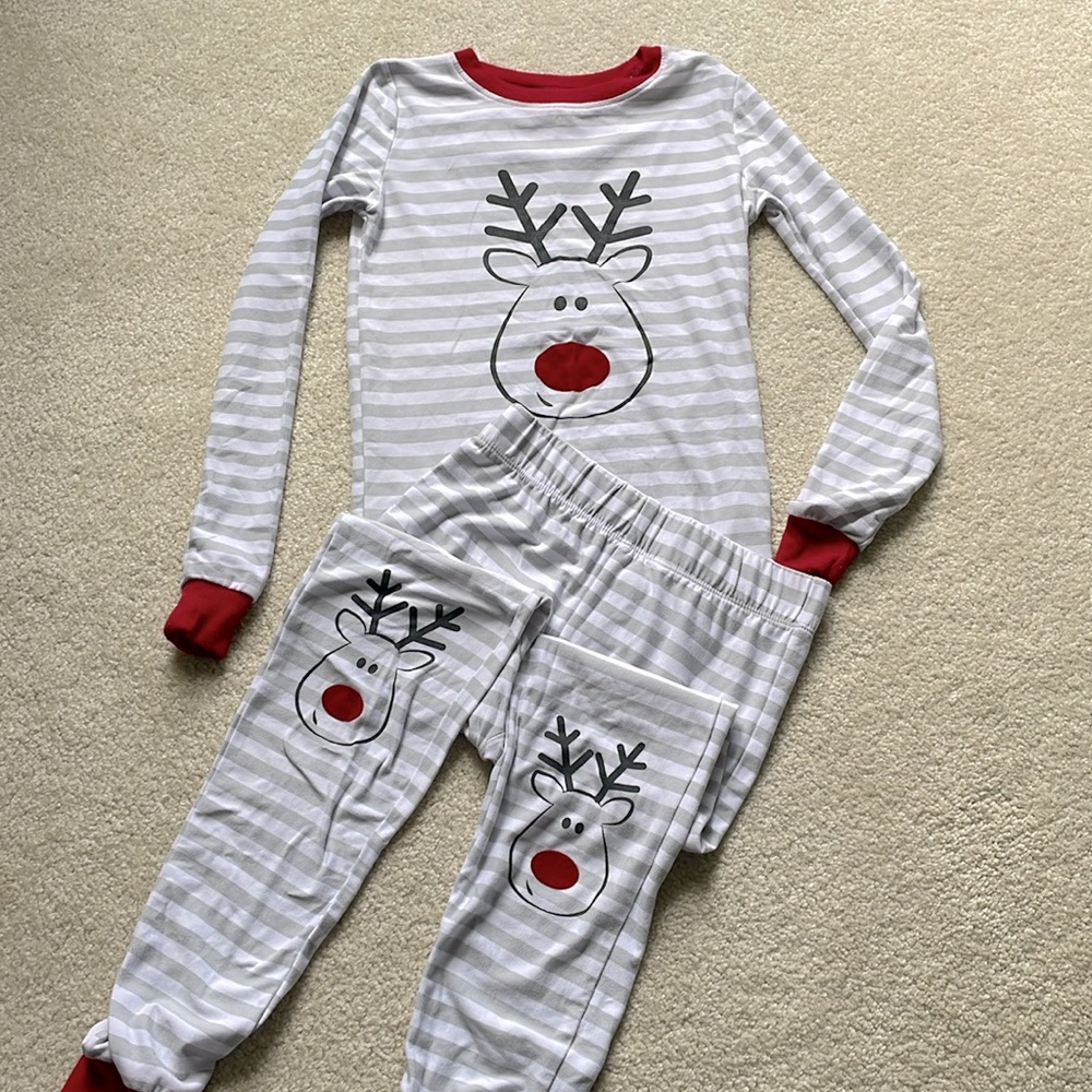 Kid size 8 - Christmas PJs Set